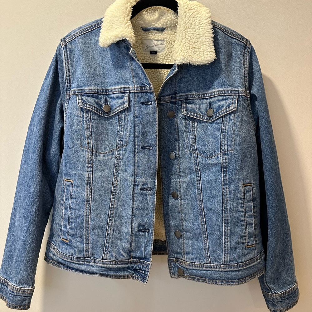 Universal Thread Cream Sherpa Jacket